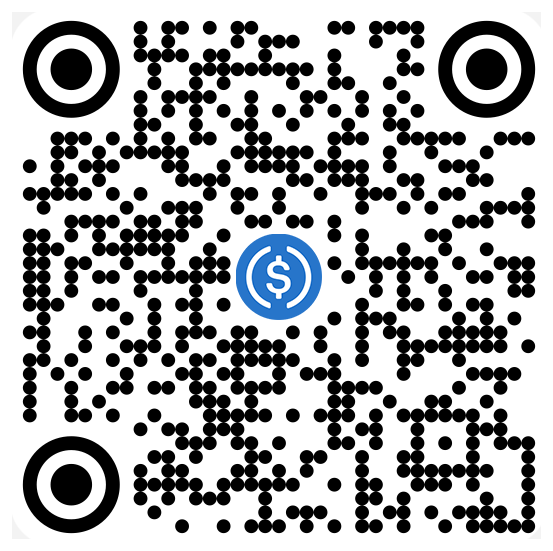 USDC on X Layer payment QR code